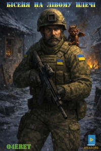 Очерет - Бісеня на лівому плечі