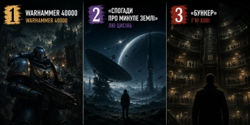Топ-3 збірок аудіокниг наукової фантастики цього півріччя